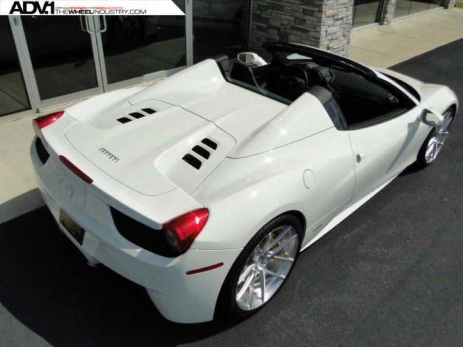  Ferrari 458 Italia on ADV.1 Wheels (ADV50MV1SL) 2015 года  (фото 6 из 16)